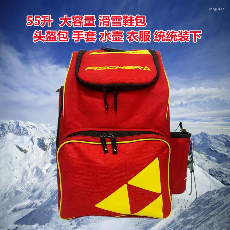

Outdoor Bags Shoulder With Package Wheels Snowboarding Double Ski Packa Consignment Shoes, Picture shown