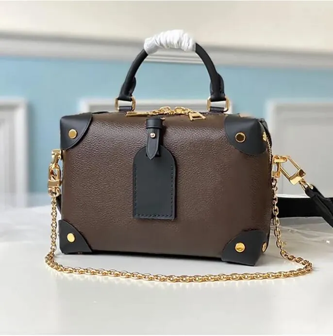 

Designer 1 1 Quality Designer Shoulder Bag 20CM Petite Malle Souple Luxurious Handbag M45571 With Box ML100