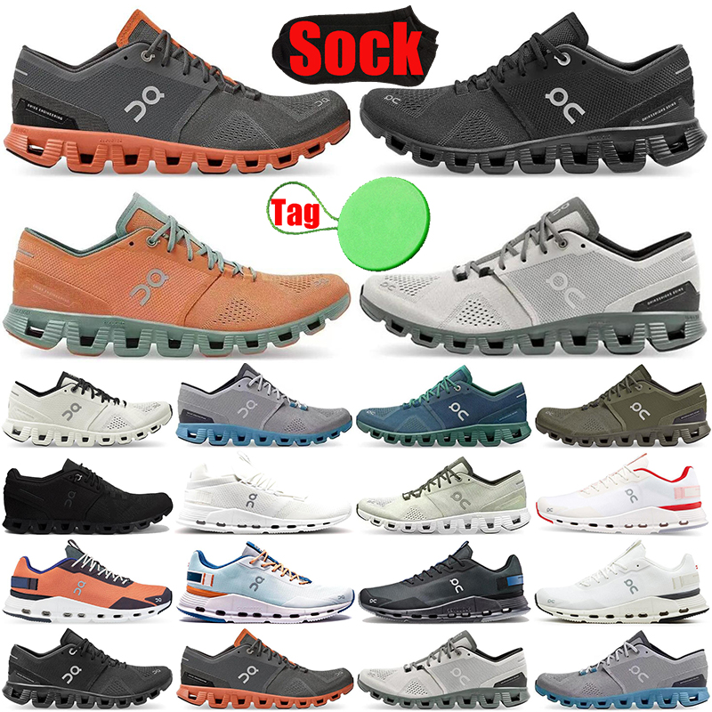 

on cloud nova x Cloudnova form Running shoes for mens womens 5 sneakers shoe Triple Black white Blue men women trainers runners size 36-45, #1 triple black