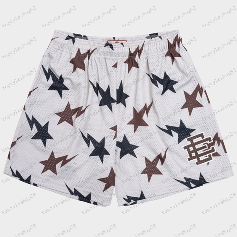 

mens ee shorts Eric Emanuel Fitness Sports Lightning printed shorts 17 Color women Summer Fitness Workout Casual Basketball Pants size M/L//XXL/XXXL, Color 25