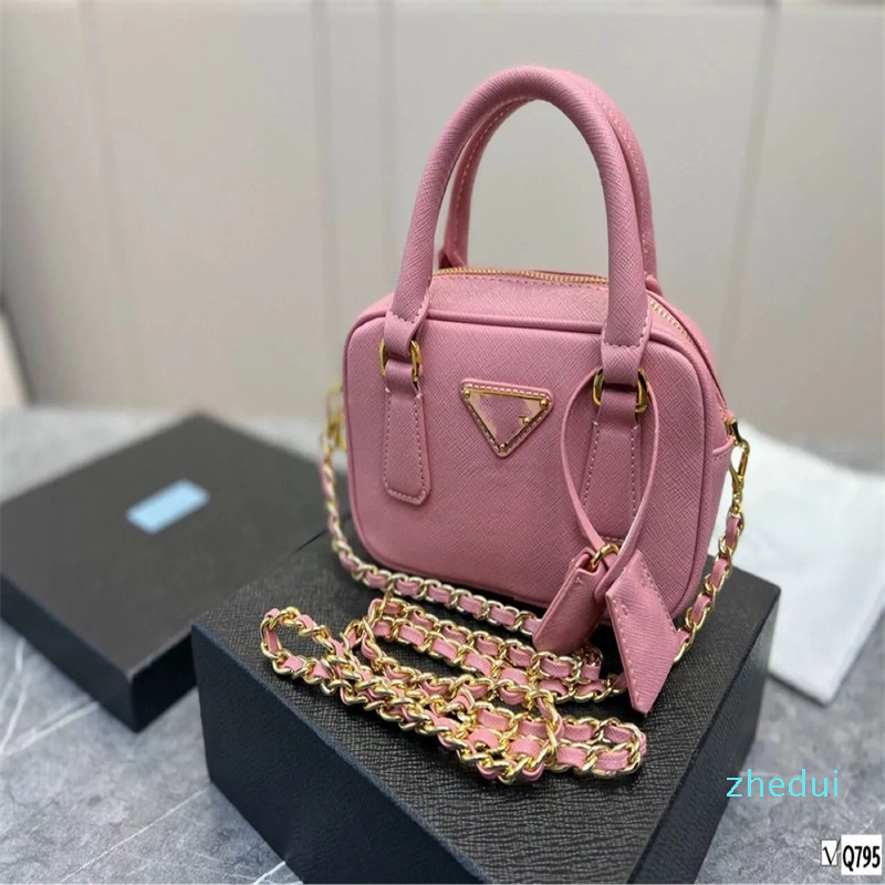 

2023 New Women's Fashion Bags Cross Pattern Cowhide Handbag Pillow Bag, #05