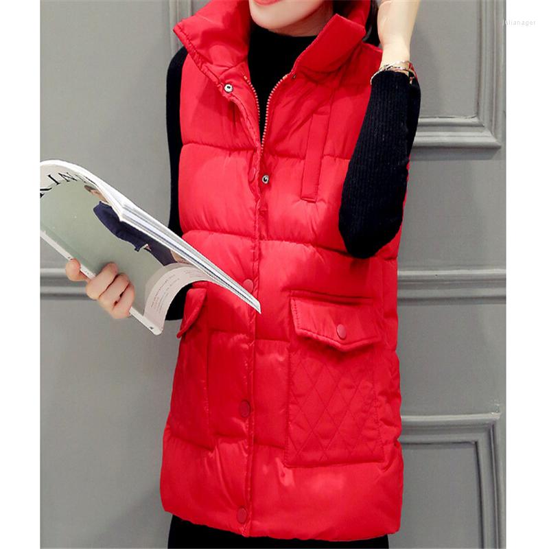 

Women's Trench Coats 2023 Autumn And Winter Korean VersionOf The Women's Cotton Vest Collar Solid Short Section Of Small Fresh Coat, Black