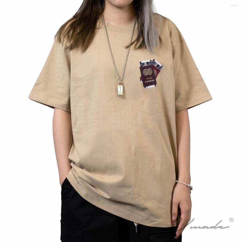 

Men's T Shirts VMADE T34 Heavy Cotton Barrel T-shirt Men's Clothing Larger Prints Streetwear Casual Hip, White