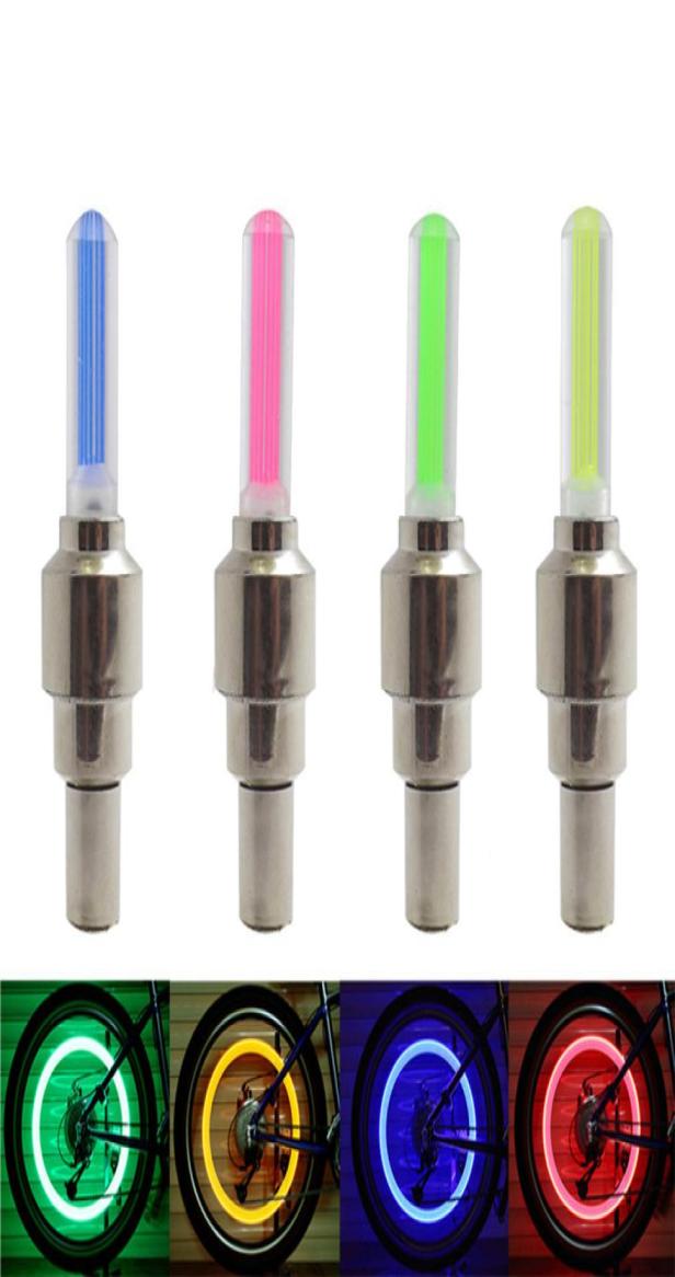 

Bike Lights Tire Wheel Valve Led Flash Light Novelty Cap Lamp Motorbicycle Wheel Light Car Bike Accessories LED Flash Light Wheel 7182306