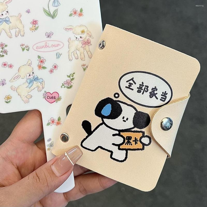 

Card Holders 20 Slots ID Cards Bag Business Shield Holder Organizer Anti Thief Coin Pouch Wallets Bank Credit Bus Cover, Beige