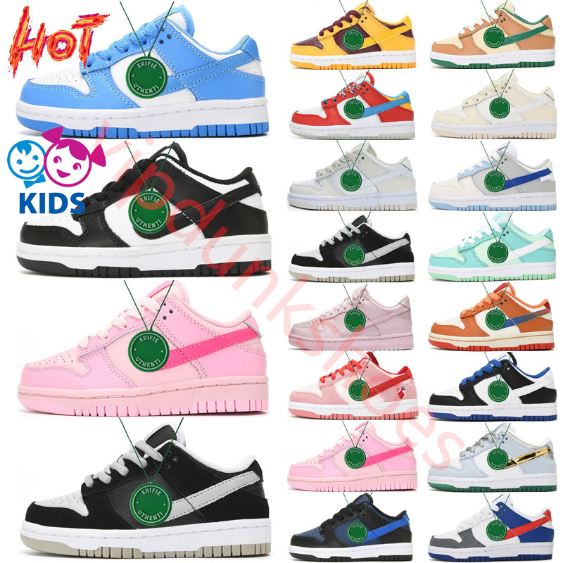 

Pure Platinum Wolf Grey shoes children Dunks Black White Red Photon Dust Low Sports Sneakers kids Gym Red The Predatory Bird running Trainners outdoor, Color#25