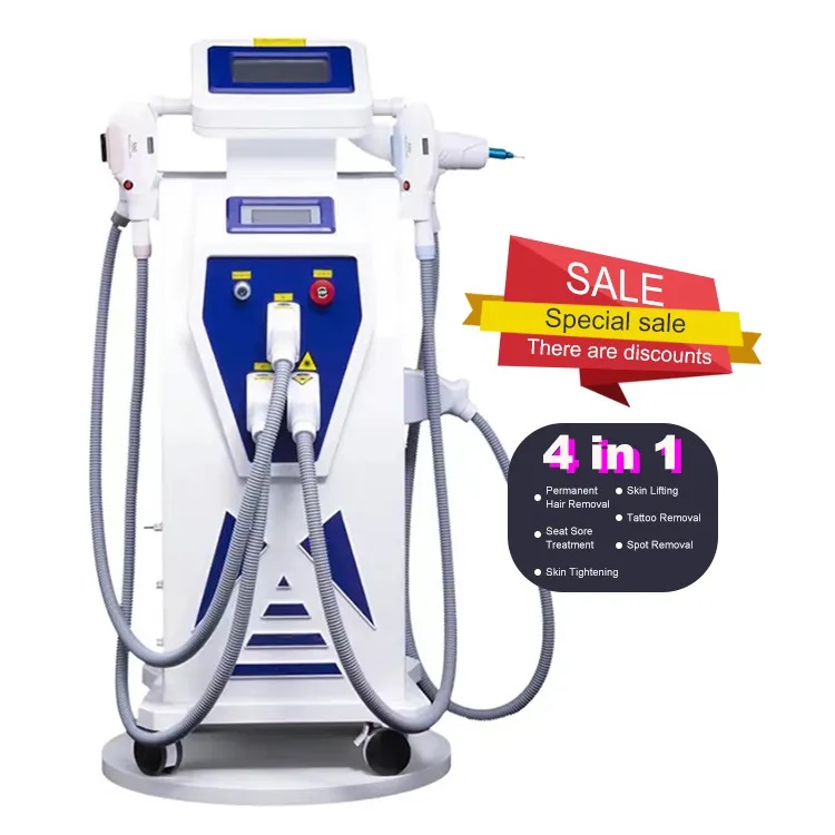 

Painless Laser Machine Ipl OPT E-light OPT Hair Removal Tattoo Removal And Skin Rejuvenation For Spa Salon Machine
