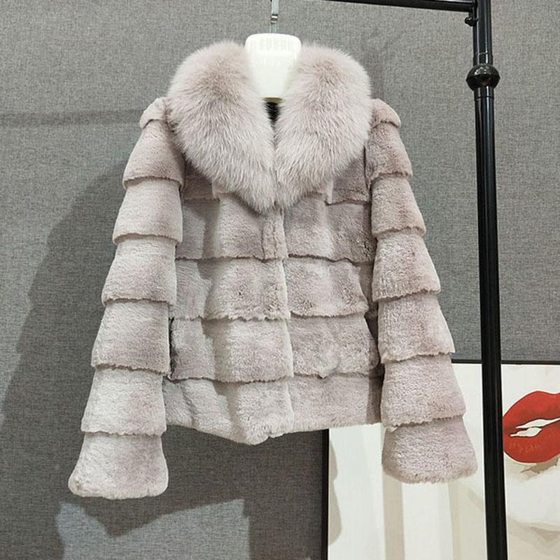 

Fur Lucyever Faux Fur Coat Women 2021 Fashion Faux Fox Fur Collar Warm Jacket Autumn Winter Casual Long Sleeve Thicken Outwear Coats, Purple