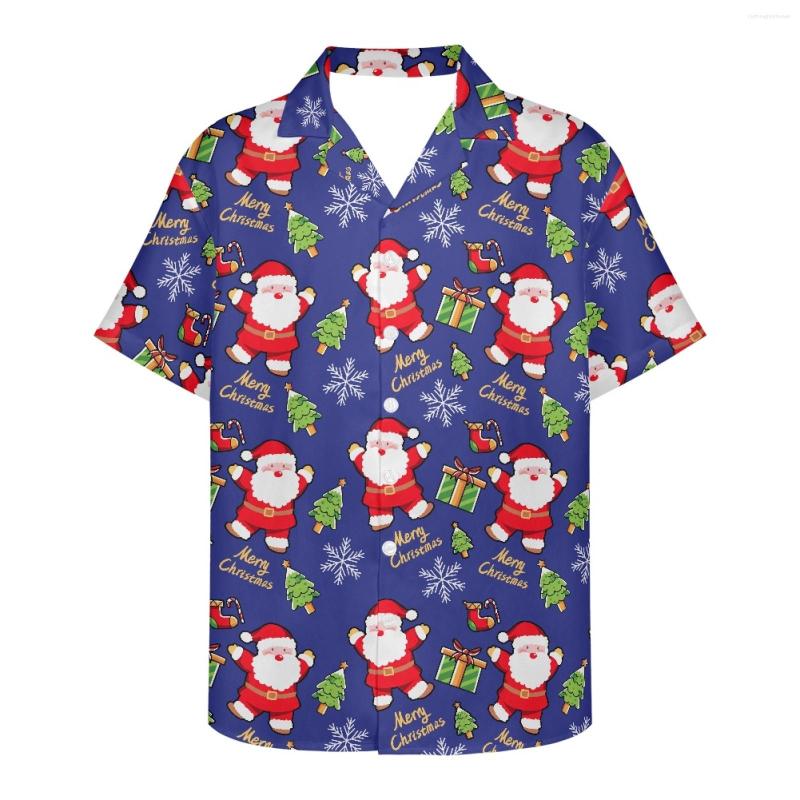 

Men's Casual Shirts Christmas Design Store Holiday Atmosphere Staff Clothing Restaurants Bars For Men's Hawaiian Shirt Beach 5xl Short, Hdra3073f16