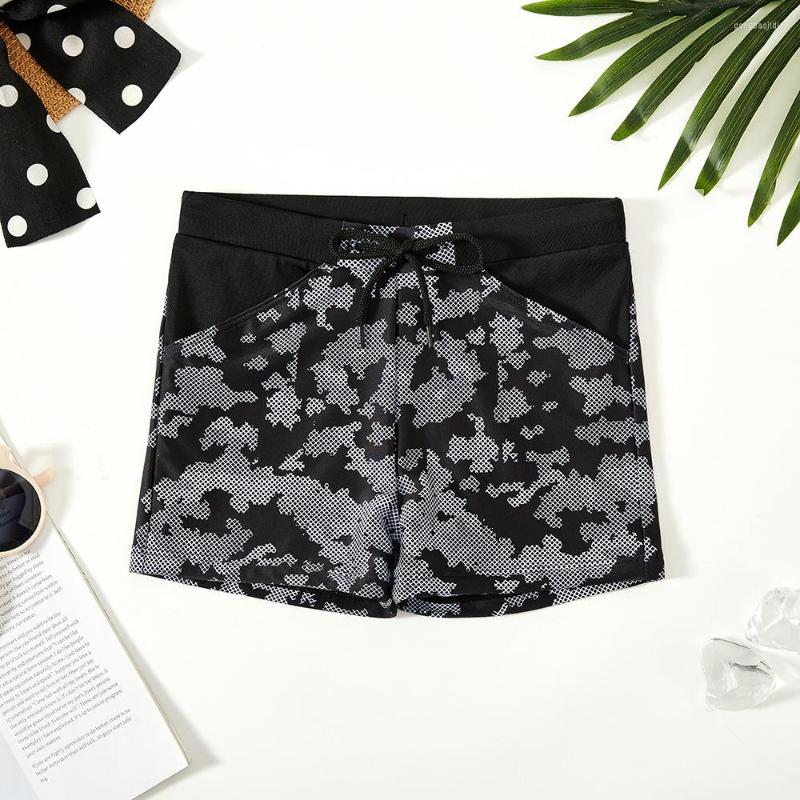 

Men's Swimwear 8-16 Years Teen Boys Black Boy Swimming Trunks Quick-drying Short Kids Bathing Suits Beach Swimwears