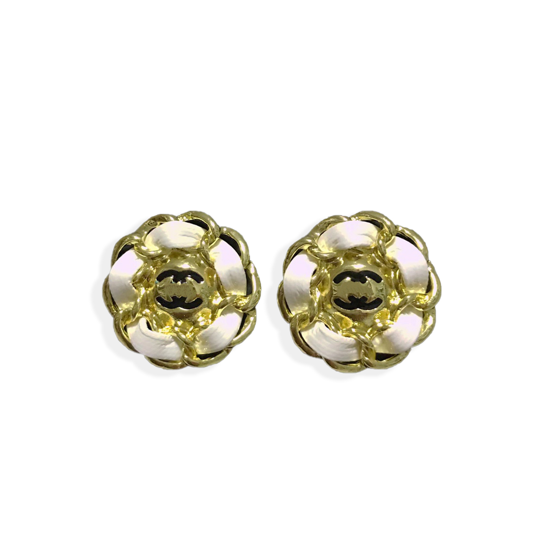 

Charm White Flower Earrings Designer Women's Love Brand Dangle Earrings Fashion Brand Jewelry 18K Gold Plated Hoop Earrings Spring New Gift Jewelry Wholesale