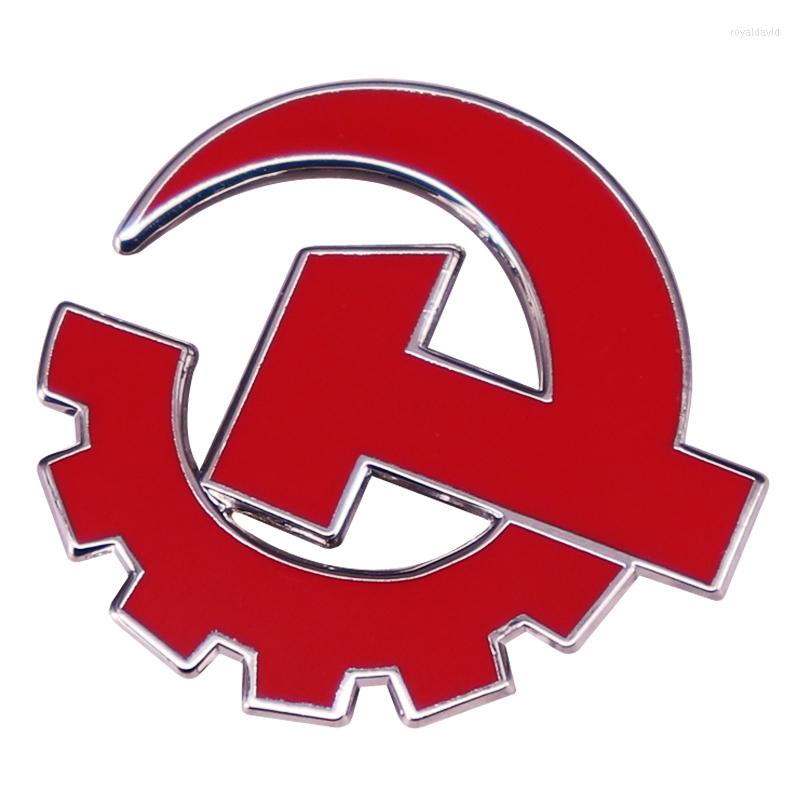 

Brooches Communist Party USA Logo Badge Hard Enamel Pin