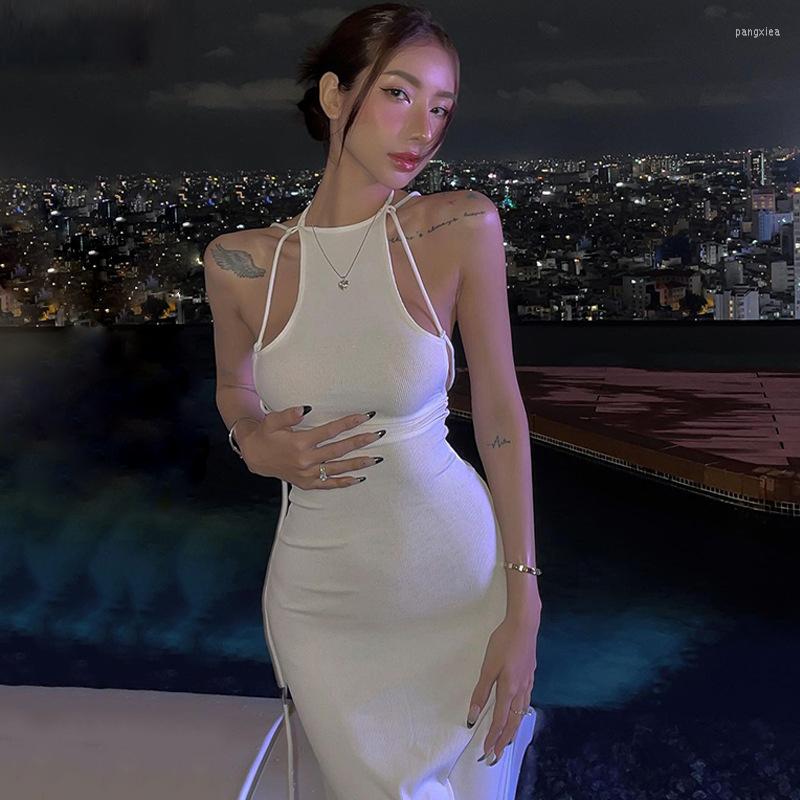 

Women' Swimwear Swim Suit Cover Up Dress For Women Beach Fashion Swimsuit And Bikini Outputs 2023 Light Ripe Neck Slim One Feeling Spice, White