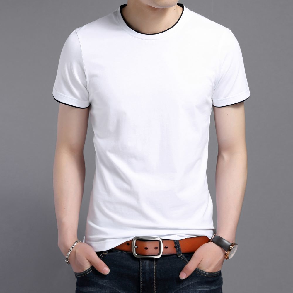 

Men's T-Shirts COODRONY Brand Solid Color Cotton T Shirt Men Summer New Classic Short-Sleeved T-Shirt Casual Breathable Simple Style Tops W5511 230420, Gray