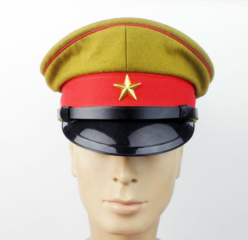 

Berets Reproduction WWII Japanese Army Officers Visor Hat Peaked Cap In Sizes Military Store 5605101, Picture shown