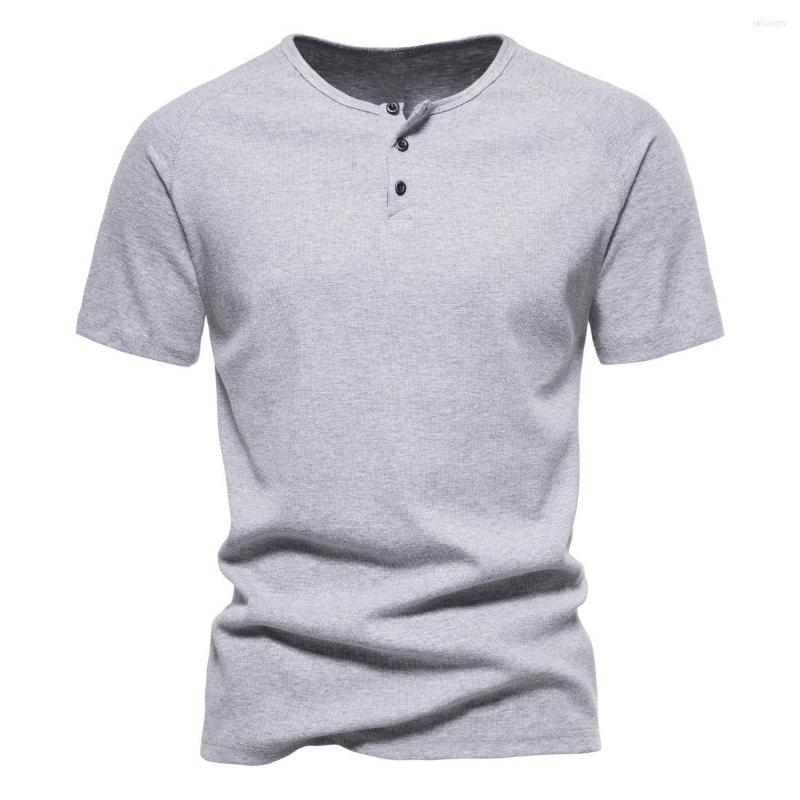 

Men's T Shirts Man Cotton O-Neck T-Shirt Male Short Sleeve Tshirt, Gray