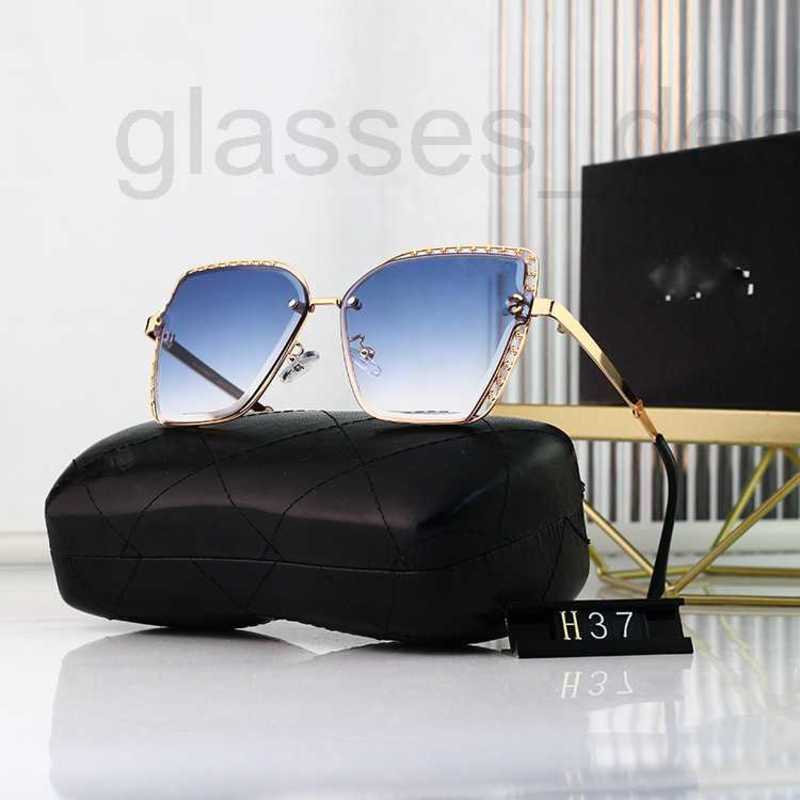 

Sunglasses designer Frameless large frame female sunglasses new glasses ABZY