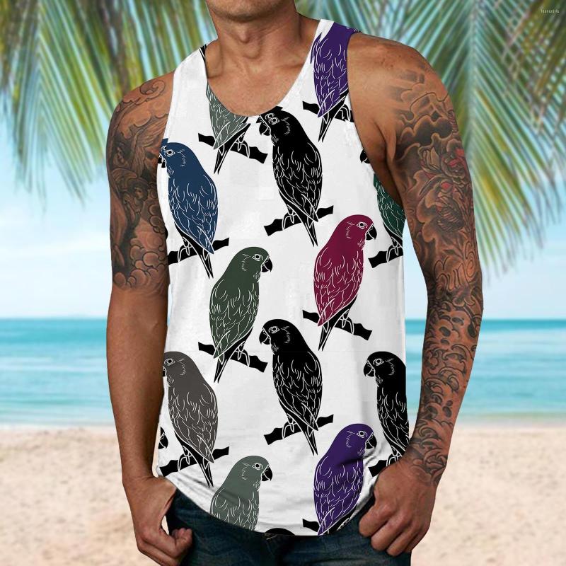 

Men's Tank Tops Dry Short Men Fashion Spring Summer Casual Sleeveless O Neck Printed Blouse Pocket T Shirt Pack, Black