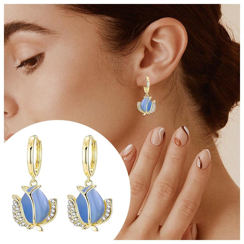 

Hoop Earrings Tassel Advanced Temperament Female