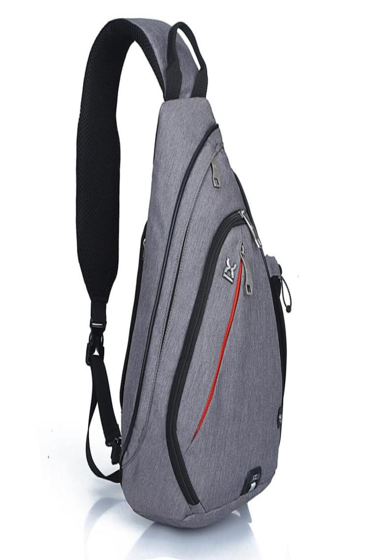 

Outdoor Sling Bag Crossbody Backpack for Women Men01235126221, Grey