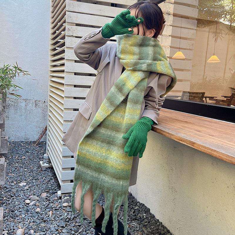 

Scarves Fashion Cashmere Blend Shawl And Wraps Women Warm Femme Bufanda Mufflers Echarpes Tassel Ponchos Chal