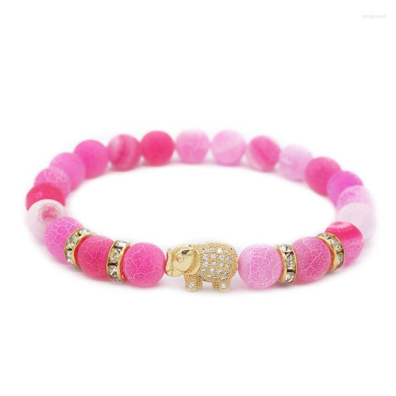 

Charm Bracelets 8mm Stone Beaded & Bangles Gifts