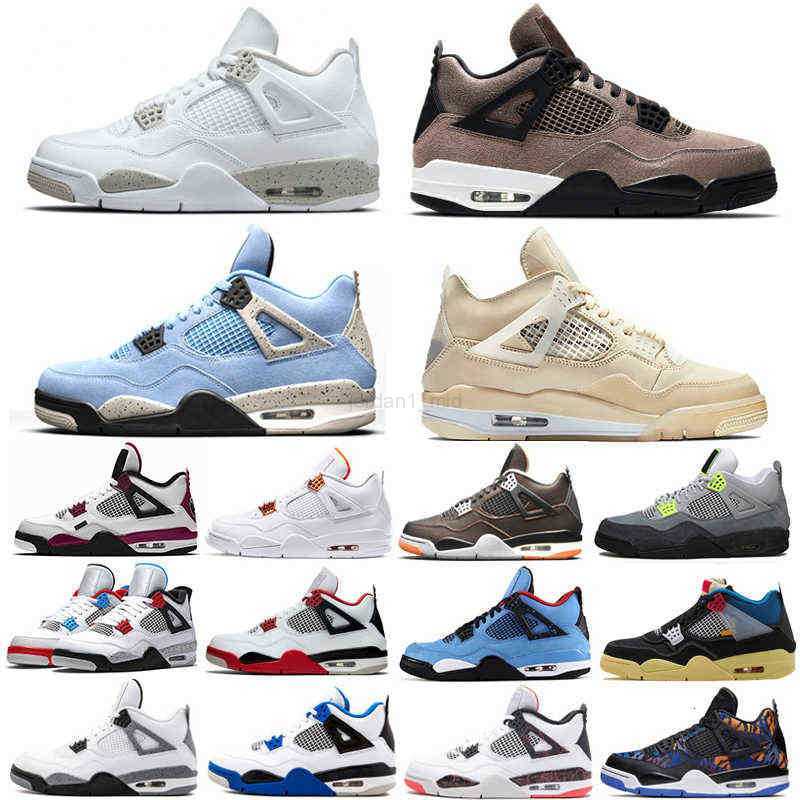 

Mens 4s Basketball Shoes for University Blue Starfish Fire Red Metallic Royalty Motosports White Oreo Raptors Black cat Neon women Sports, Court purple
