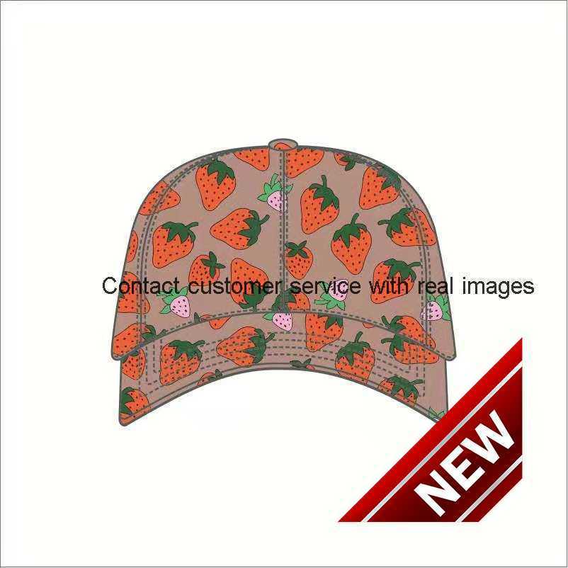 

88High quality strawberry baseball caps man's cotton cactus classic letter Ball caps summer women sun hats outdoor adjustable Snapback Cap girl's cguc