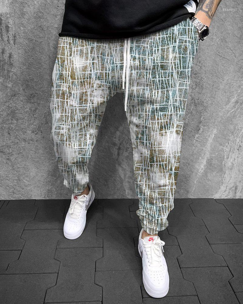 

Men's Pants 2023 Streetwear Men's Casual Hip Hop Gradient Trousers 3D Printing Loose Oversized XS-5XL