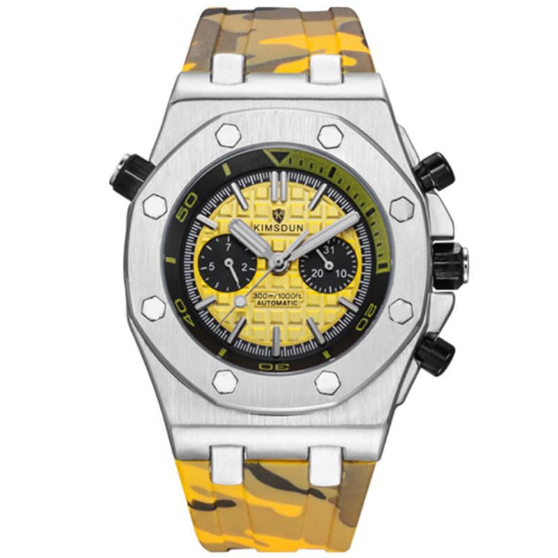 

Wristwatches Top Luxury Automatic Men Watches Business Japan Movement Steel Multifunction Mechanical Watch Waterproof Dive Luminous ClockWri, Q11-06