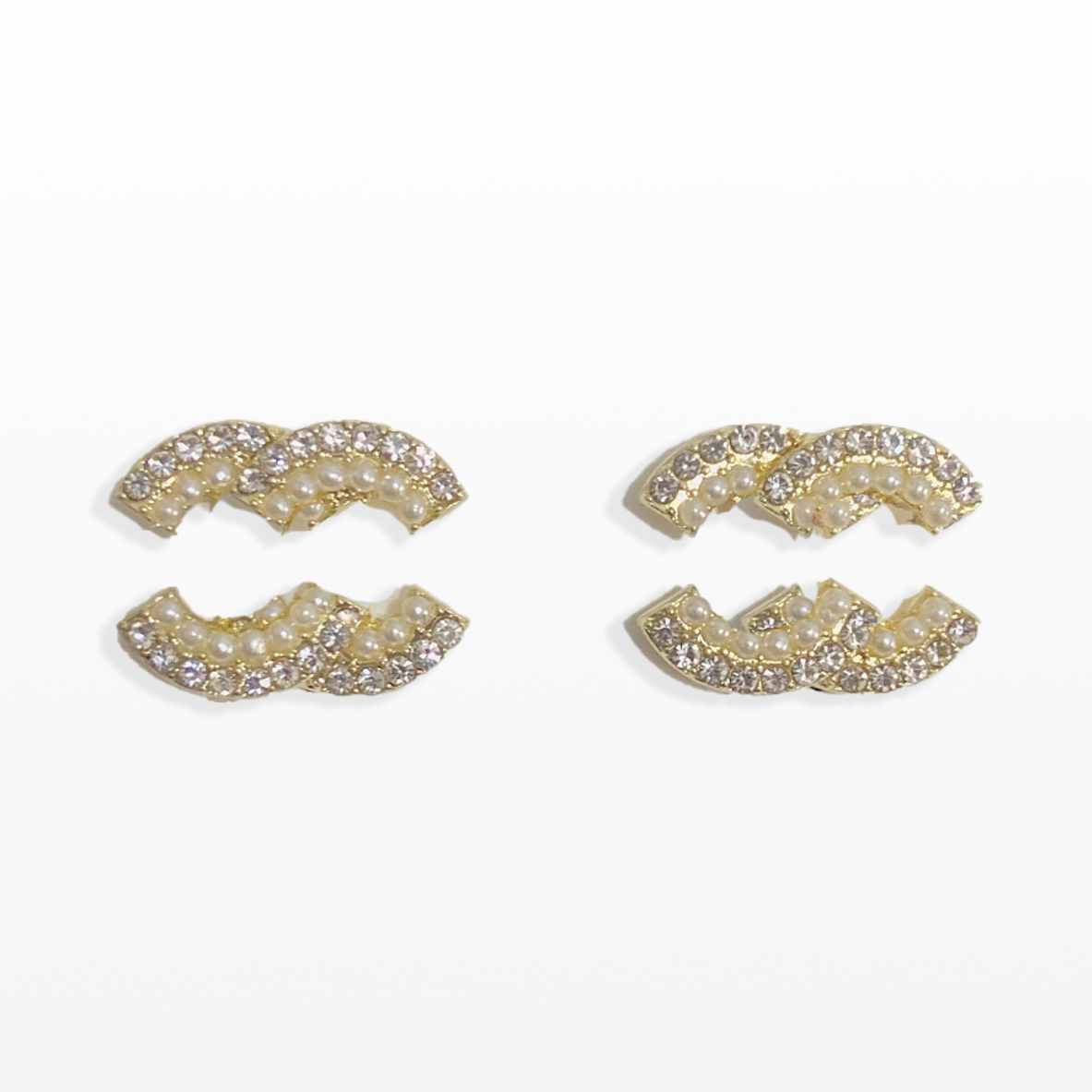 

Luxury Gift Pearl Earrings Designer Jewelry Stud Earrings 18K Gold Plated Fashion Women Diamond Charm Earrings High Sense Wedding Party Jewelry Wholesale