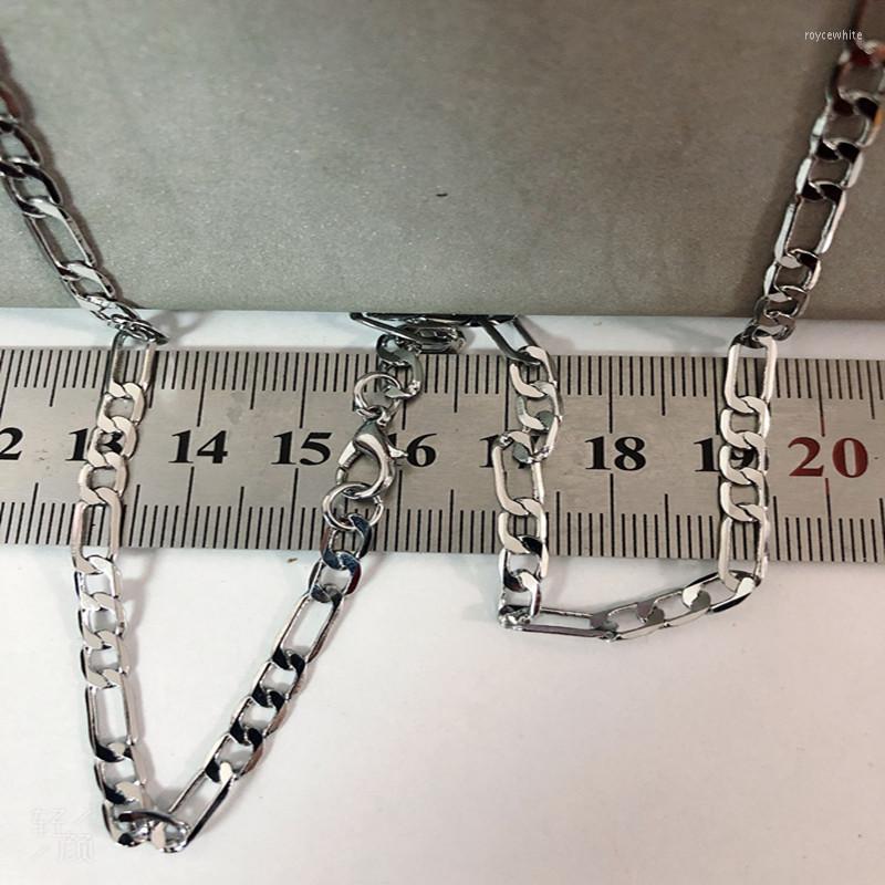 

Pendant Necklaces Color-Preserving Stainless Steel Three To One Chain Width 5mm 18/22 Inch Optional