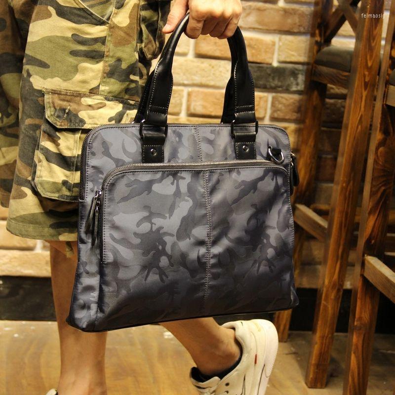 

Evening Bags Tidog Camouflage Male Bag Tote Cross Business Briefcase Shoulder Messenger, Blue