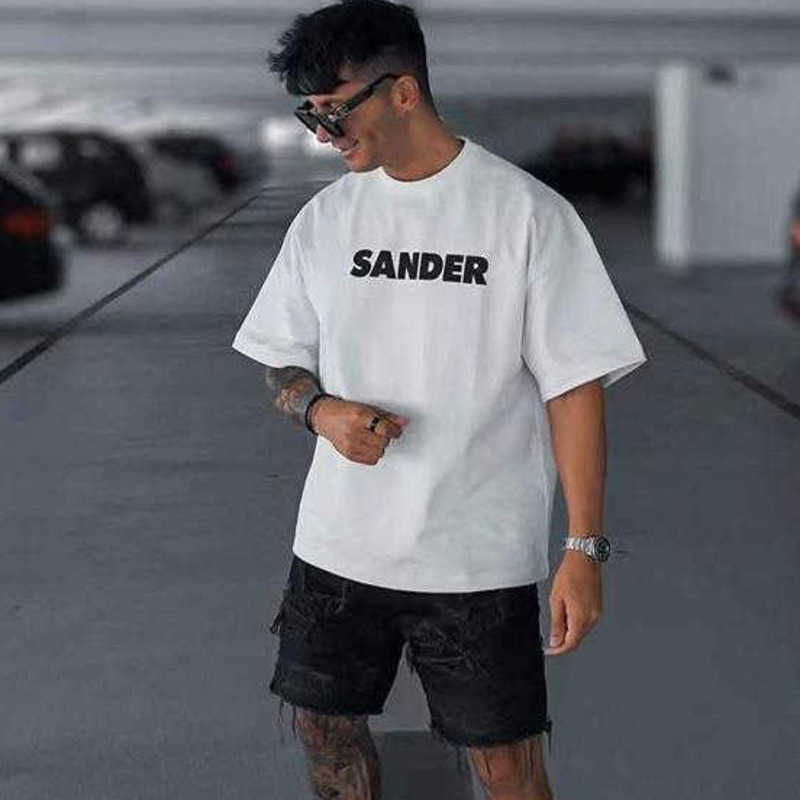 

Luxury brand t shirt Cotton Short sleeved t Shirts Men Women Tshirt Jil Designer Tshirt Letter-printed Round Neck Shirts Oversize Pullover tee, Jil-6