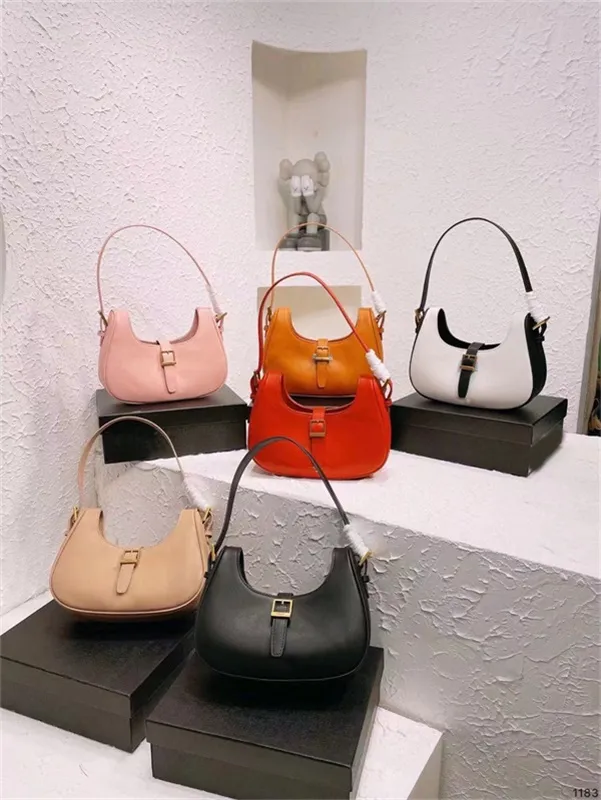 

Handbags Fashion portable armpit bag Designer bag Six color versatile wallet Gentle lady simple commuter bag
