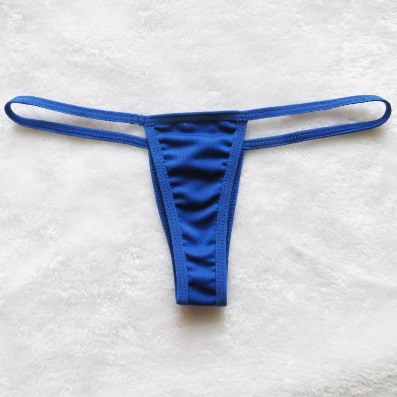

Women's Panties Women's Sexy Underwear Mini Thong Low Waist T Pants Stretch Swimsuit Swimming, Lake blue