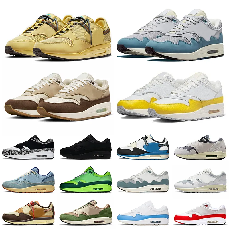 

Size Eur 36-47 Max 1 OG Running Shoes Women Mens Airsmx Max1 Patta White 1s 87 Dirty Denim Concepts Heavy Cactus Jack Fragment Baroque Brown, 36-40 best friend