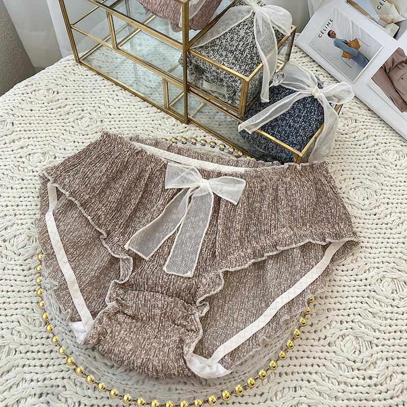 

Women's Panties Women's Underwear Sexy Lace Fashion Flower Comfort Briefs Low Waist Seamless Underpants Female Lingerie, Black