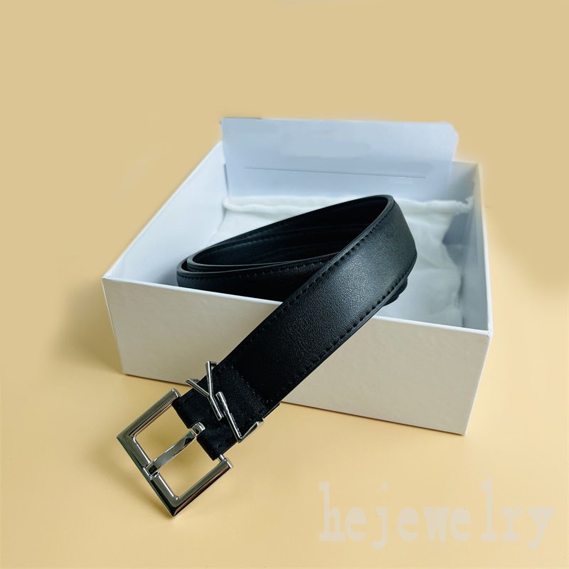 

Fashion luxury belt delicate men designer belt elegant black white business suit pants ceinture homme needle buckle belt for women designer 3cm width PJ014 B23, As show