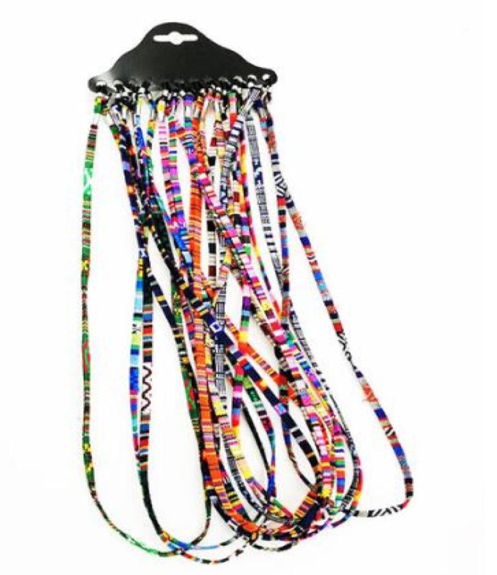 

Fashion Colorful Women Eyeglass Strap Retro Sunglasses Cotton Neck String Cord Retainer Eyewear Lanyard Holder 60pcslot7299262