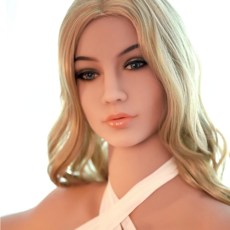 High-quality Real Silicone SexDoll with Hair Artificial Transplanted Head and 158cm Body Sexy Love SexDoll for Men