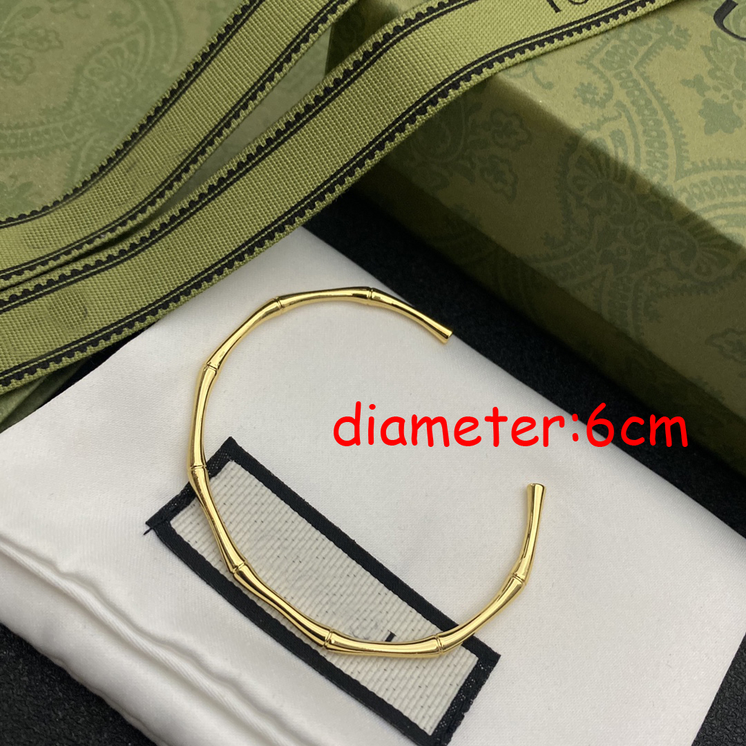 

Designer Letter Bracelets Chains Classic Never Fade Women Open Bangle Round Gold Plated Brass Copper Inlay Rhinestone Gift Wristband Cuff Chain Designer Jewelry