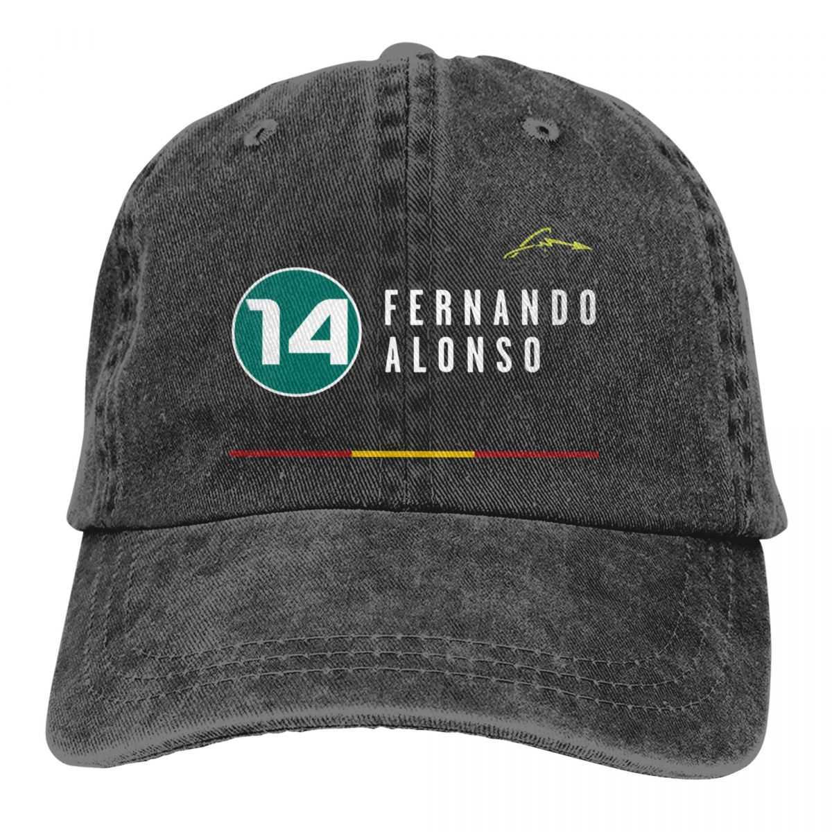 

Ball Caps Fernando Alonso F1 Racer Outfits Men Baseball Cap 2023 F1 Racing Team Distressed Denim Hats Cap Summer Unstructured Snapback Hat Y23, Multi
