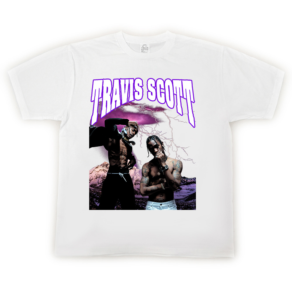 

Travis Scott T shirt Men T shirts Mens Designer T-shirts New 23ss Fashion Short Sleeve Letter printing us size S-XXL, Travis-9