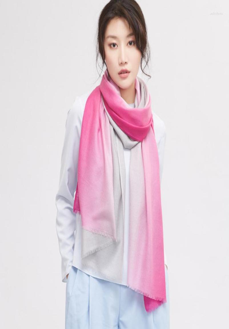 

Scarves Wool Shawl 80S Gradient Color Scarf Thin And Soft Cashmere WomenMen Winter Keep Warm Shawls5367224