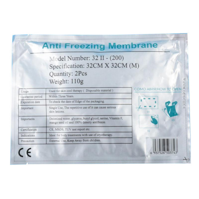 

Other Beauty Equipment Antifreeze Membrane Film For Cryolipolysis Machines Double Chin And 1 Cryo Handle Fat Freeze Cryotherapy Maquina