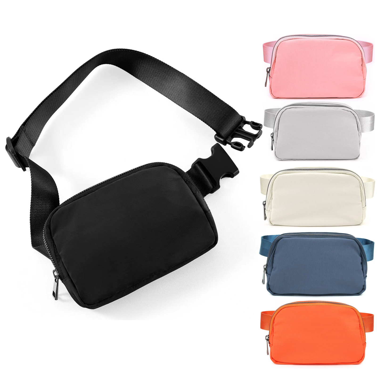 

Waist Bags Belt Bag Small Waist Bag Crossbody Fanny Packs for Women Men Waterproof Everywhere Fanny Pack for Sports Running Outing 230420, Blue