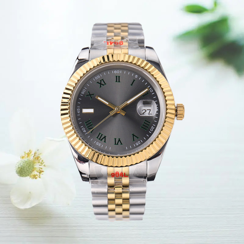 

Men's famous brand 8215 watch automatic mechanical watch 36/41MM stainless steel luminous waterproof 28/31MM ladies watch couple classic luxury watches., G17