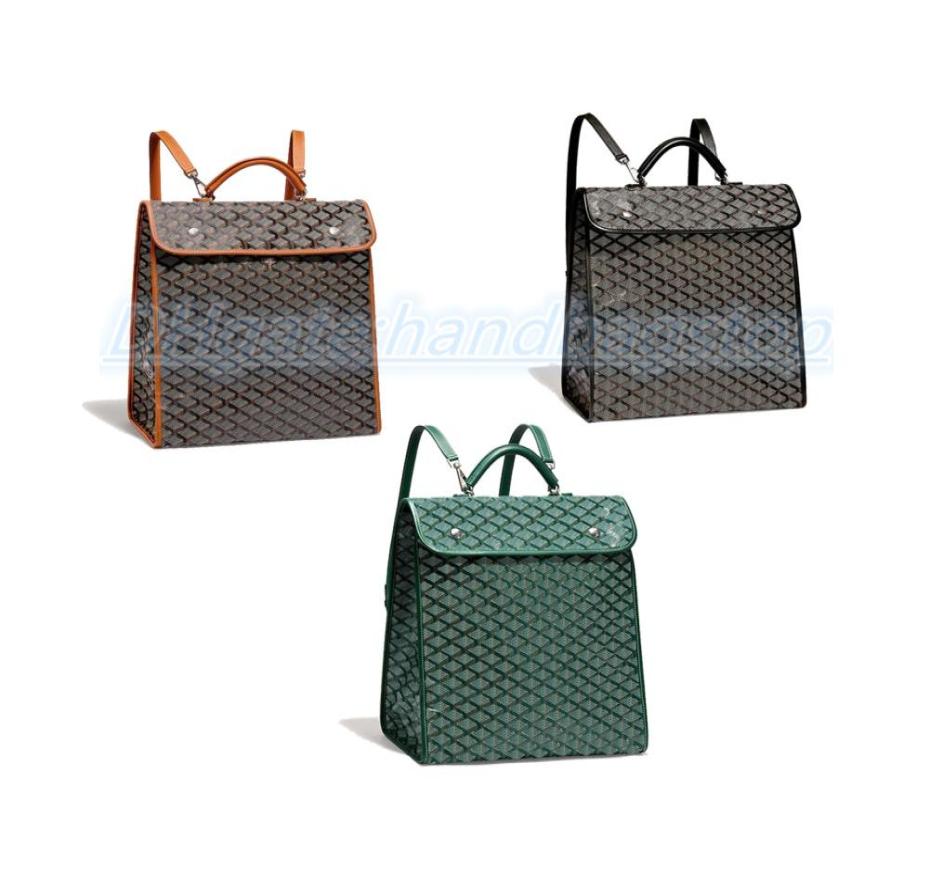 

Luxury Designer 5A quality backpack school bag CrossBody tote gy bookbags back pack womens mens leather large Mini clutch Shoulder8583250, Green