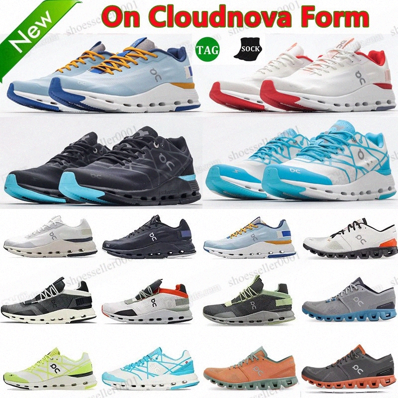 

2023 On cloudnova form cloud monster running shoes for men women clouds run hiker arctic alloy terracotta forest white black sports trainers sneakers 95KH#, 19